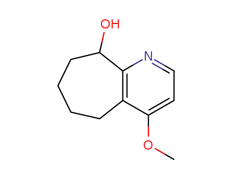 9-hydroxy-4-methoxy-6,7,8,9-tetrahydro-5H-cyclohepta<b>pyridine