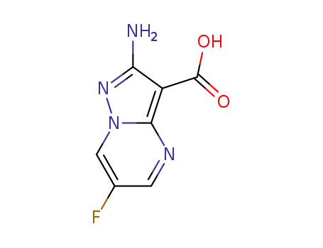 2-amino-6-fluoropyrazolo[1,5-a]pyrimidine-3-carboxylic acid