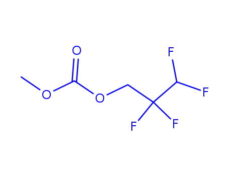 Molecular Structure of 156783-98-1 (METHYL-2,2,3,3-TETRAFLUOROPROPYL CARBONATE)