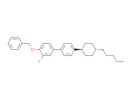4-benzyloxy-3-fluoro-4'-(trans-4-pentylcyclohexyl)biphenyl