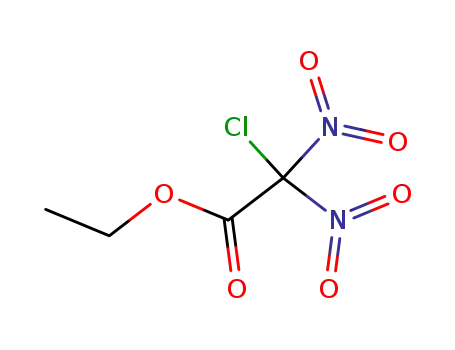Molecular Structure of 59518-29-5 (ethyl chlorodinitroacetate)