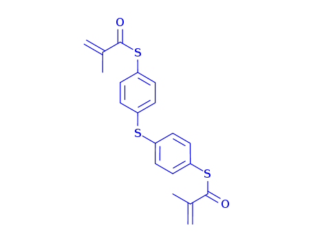 Bis(4-methacryloylthiophenyl) sulfide manufacture