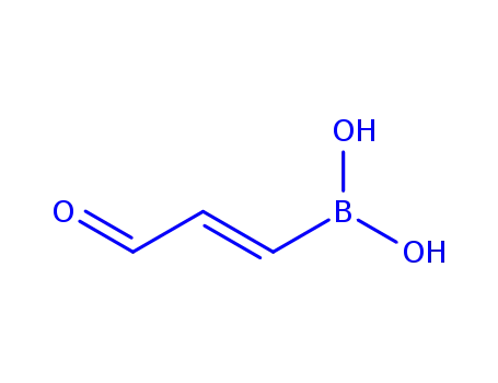 Molecular Structure of 161091-04-9 ((E)-3-boronoacrolein)