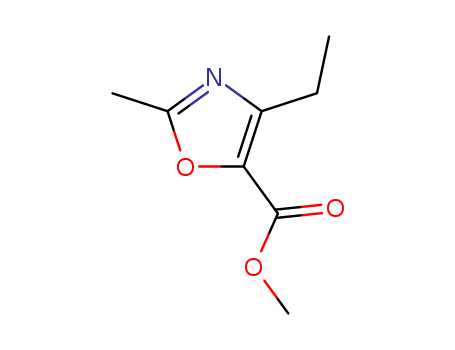 5-Oxazolecarboxylic acid, 4-ethyl-2-methyl-, methyl ester