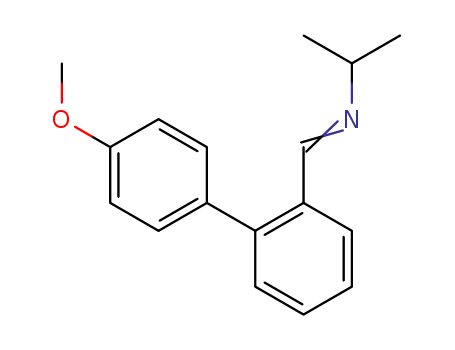 Isopropyl-[1-(4'-methoxy-biphenyl-2-yl)-meth-(E)-ylidene]-amine