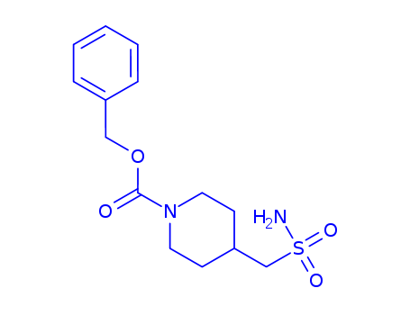 benzyl 4-(sulfamoylmethyl)piperidine-1-carboxylate