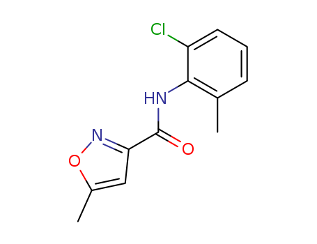 3-ISOXAZOLECARBOXAMIDE,N-(2-CHLORO-6-METHYLPHENYL)-5-METHYL-