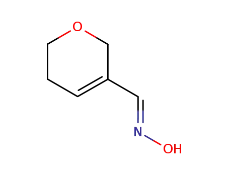 2H-Pyran-3-carboxaldehyde, 5,6-dihydro-, oxime, (E)-