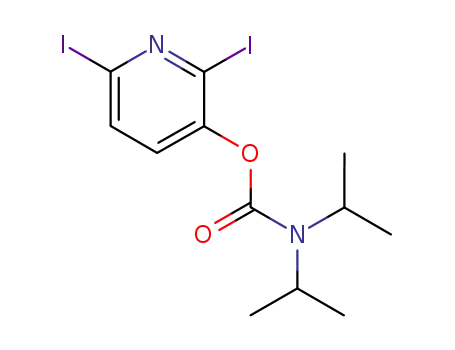 2,6-diiodo-N,N-diisopropylpyridine-3-carbamate