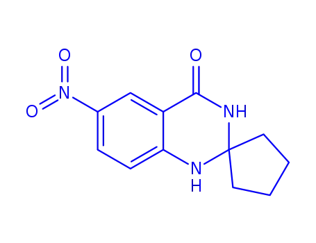 6-Nitrospiro[1,2,3,4-tetrahydroquinazoline-2,1'-cyclopentane]-4-one
