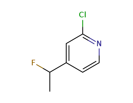 2-chloro-4-(1-fluoroethyl)pyridine