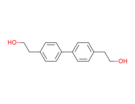 Molecular Structure of 4371-13-5 (2-[4-[4-(2-hydroxyethyl)phenyl]phenyl]ethanol)