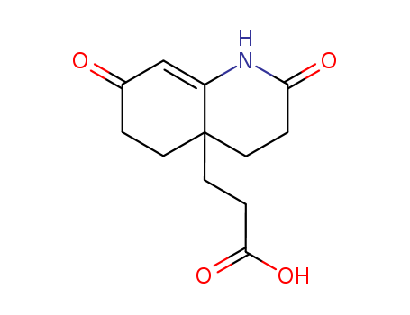 4a(2H)-Quinolinepropanoicacid, 1,3,4,5,6,7-hexahydro-2,7-dioxo- cas  1607-75-6
