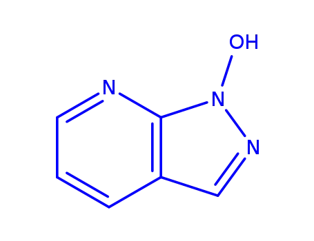 Molecular Structure of 159487-16-8 (1H-Pyrazolo[3,4-b]pyridine,1-hydroxy-(9CI))
