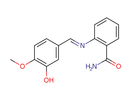 <i>N</i>-(3-hydroxy-4-methoxy-benzyliden)-anthranilic acid amide