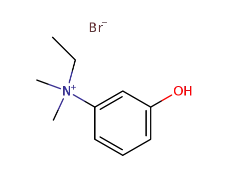 Molecular Structure of 302-83-0 (AMMONIUM,(3-HYDROXYPHENYL)DIMETHYLETHYL-,BROMIDE)