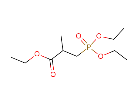 3-(Diethoxyphosphinyl)-2-methylpropanoic acid ethyl ester
