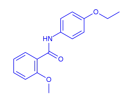 Molecular Structure of 306279-64-1 (N-(4-ethoxyphenyl)-2-methoxybenzamide)