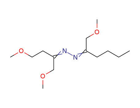 2-Hexanone, 1-methoxy-,2-[3-methoxy-1-(methoxymethyl)propylidene]hydrazone cas  30692-36-5