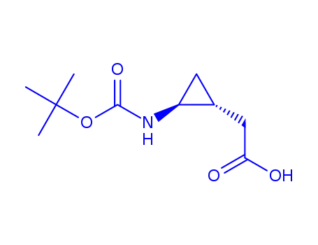 (1R,2S)-trans-2-(t-buthoxycarbonyl)amino-1-(carboxymethyl)cyclopropane