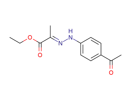 ethyl (E)-2-(2-(4-acetylphenyl)hydrazono)propanoate