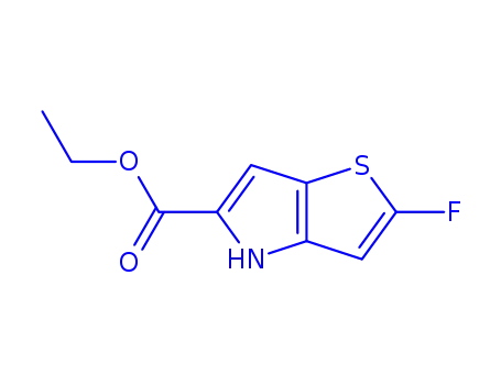 4H-Thieno[3,2-b]pyrrole-5-carboxylic acid, 2-fluoro-, ethyl ester