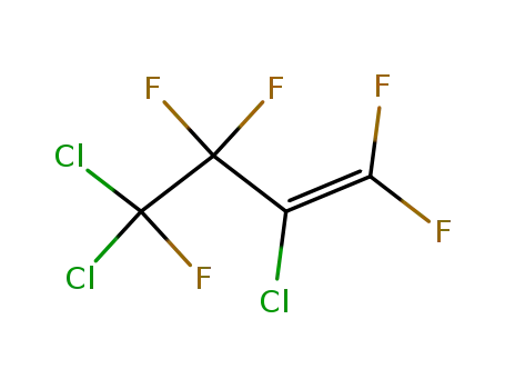 Molecular Structure of 337-18-8 (2,4,4-trichloro-pentafluoro-but-1-ene)
