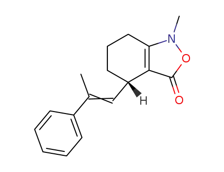 (S)-1-Methyl-4-((E)-2-phenyl-propenyl)-4,5,6,7-tetrahydro-1H-benzo[c]isoxazol-3-one