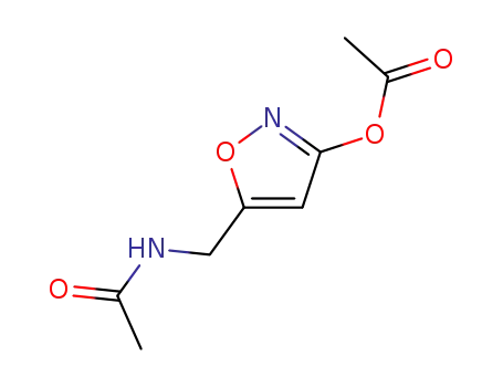 Molecular Structure of 96820-01-8 (5-acetamidomethyl-3-acetoxyisoxazole)