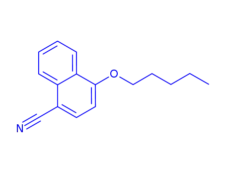 4-(pentyloxy)-1-naphthonitrile