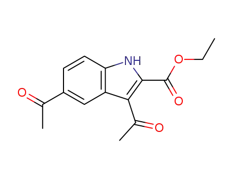 Ethyl 3,5-diacetyl-1H-indole-2-carboxylate