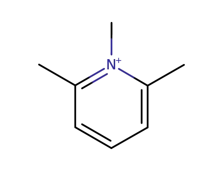 Molecular Structure of 33718-19-3 (Pyridinium, 1,2,6-trimethyl-)