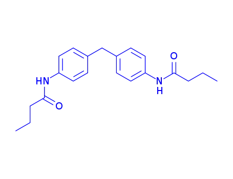 Molecular Structure of 313469-68-0 (N,N-(methylenebis(4,1-phenylene))dibutyramide)