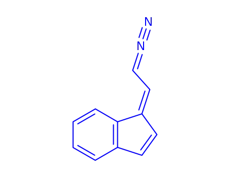 Molecular Structure of 31322-20-0 (1-(2-Diazoethylidene)-1H-indene)