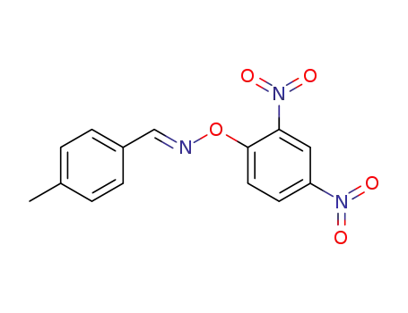 4-Methyl-benzaldehyde O-(2,4-dinitro-phenyl)-oxime