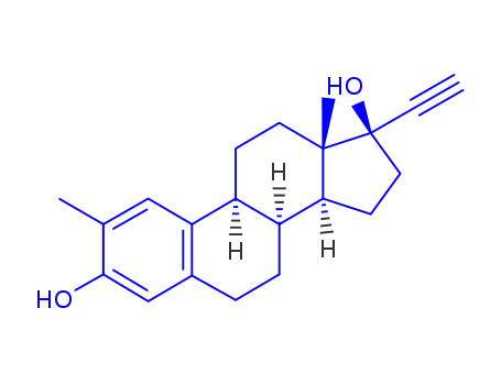Molecular Structure of 3240-39-9 (2-Methyl Ethynyl Estradiol)