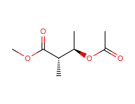 (+)-(2S,3R)-3-Acetoxy-2-methylbutansaeuremethylester
