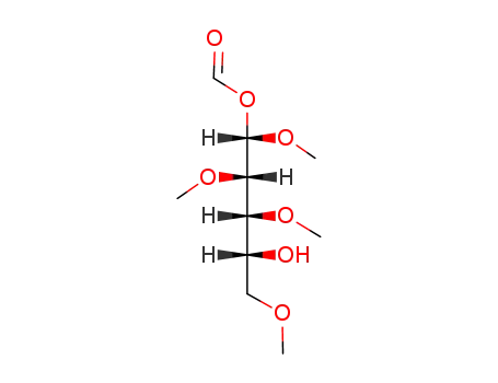 1-O-formyl-2,3,5-tri-O-methyl-D-arabinose methyl hemiacetal