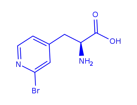 4-피리딘프로피온산,-알파-아미노-2-브로모-,DL-(8CI)