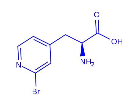 4-Pyridinepropionicacid,-alpha--amino-2-bromo-,DL-(8CI)