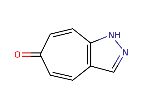 Molecular Structure of 33015-60-0 (Cyclohepta[c]pyrazol-6(1H)-one)