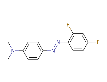 Benzenamine,4-[2-(2,4-difluorophenyl)diazenyl]-N,N-dimethyl-