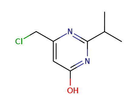 4(1H)-Pyrimidinone, 6-(chloromethyl)-2-(1-methylethyl)-