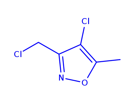이속사졸, 4-클로로-3-(클로로메틸)-5-메틸-(9CI)