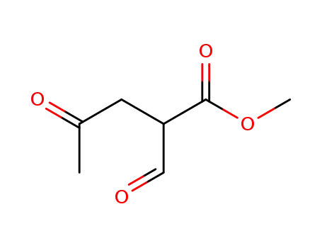 2-Formyl-4-oxo-pentanoic acid methyl ester