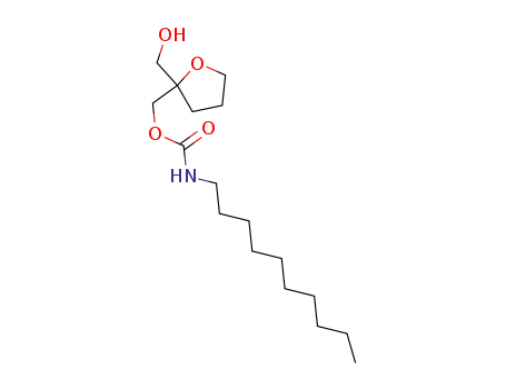 Decyl-carbamic acid 2-hydroxymethyl-tetrahydro-furan-2-ylmethyl ester