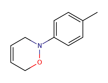 Molecular Structure of 412283-85-3 (2-<i>p</i>-tolyl-3,6-dihydro-2<i>H</i>-[1,2]oxazine)