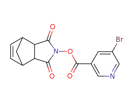 4,7-Methano-1H-isoindole-1,3(2H)-dione,
2-[[(5-bromo-3-pyridinyl)carbonyl]oxy]-3a,4,7,7a-tetrahydro-