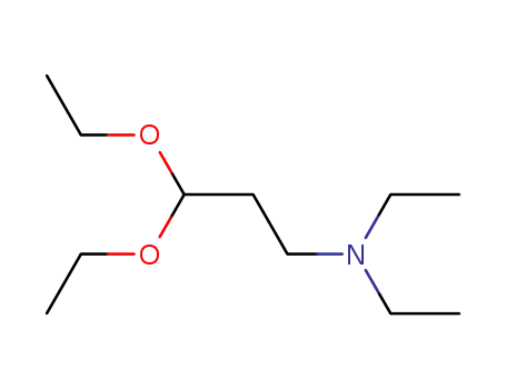 Molecular Structure of 3616-60-2 (1-Propanamine, 3,3-diethoxy-N,N-diethyl-)