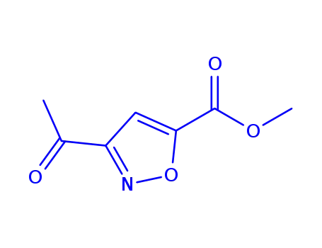 5-이속사졸카르복실산, 3-아세틸-, 메틸 에스테르(9CI)